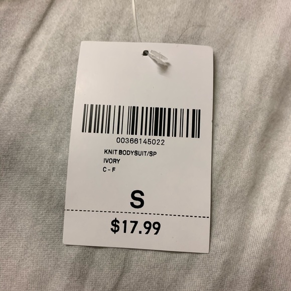 White Lace Body Suit NWT - Picture 3 of 3